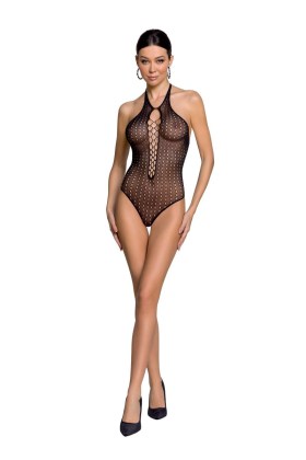 Rupičasti bodi black BS088-1